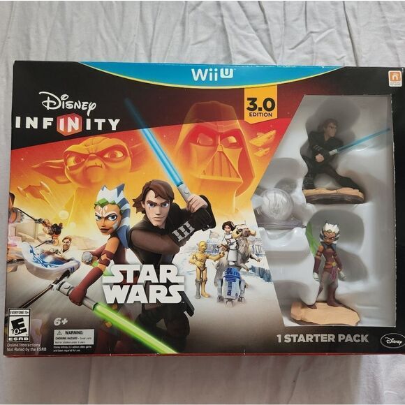 DISNEY infinty wiiU star wars starter pack - Picture 1 of 7
